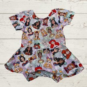 Boutique Disney Princess Skirted Leotard Dress